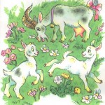 Картинки козы с козлятами