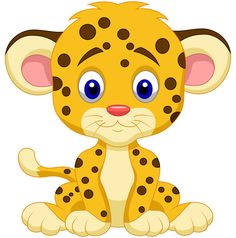 Леопард маленький с голубыми глазками