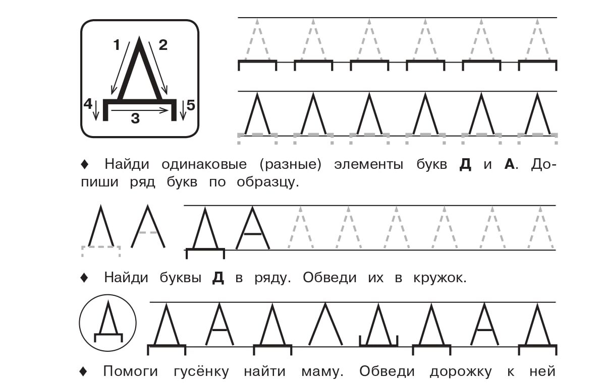 Учения букв. В азбуках-прописях XVII.